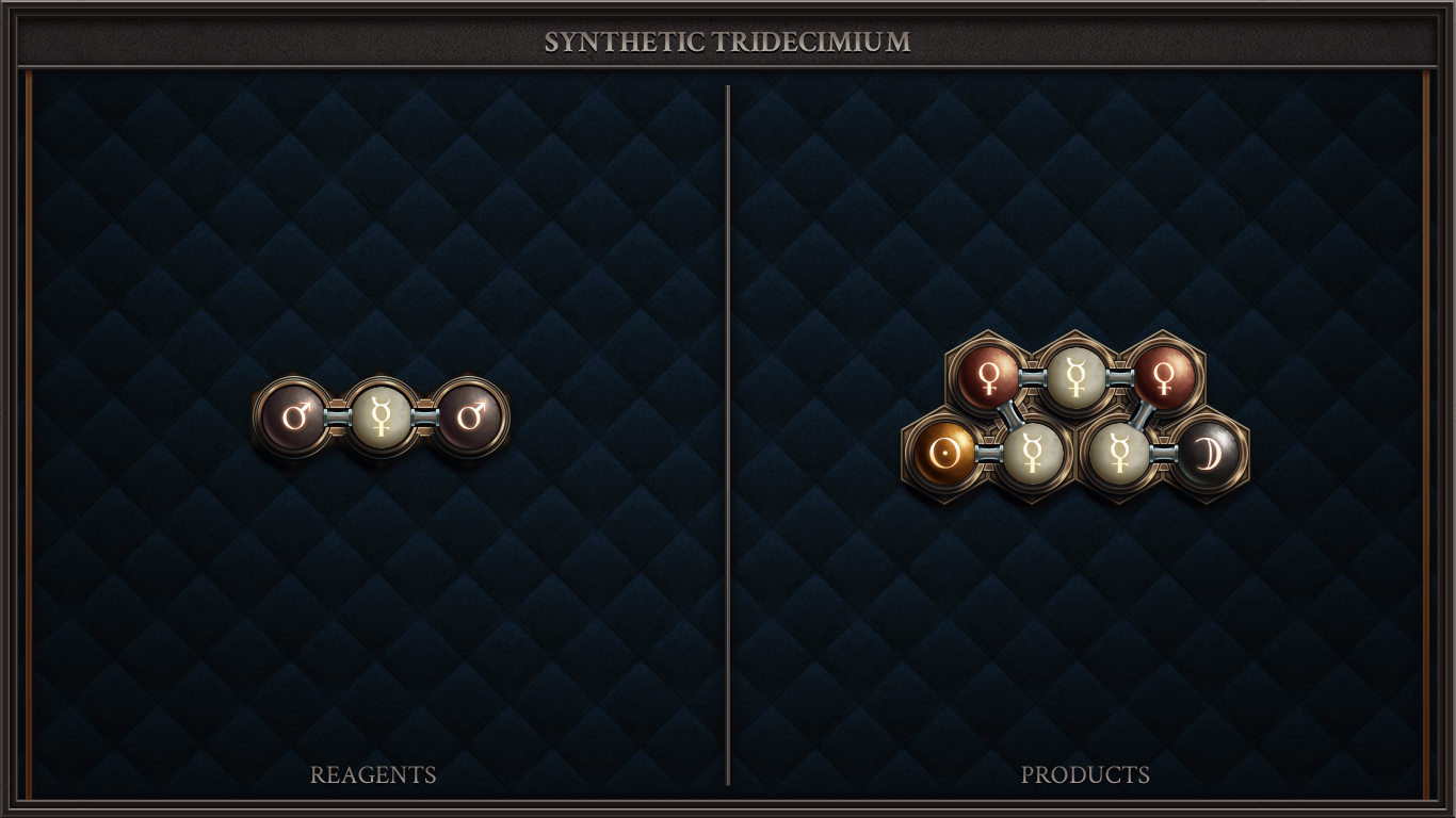 Synthetic Tridecimium