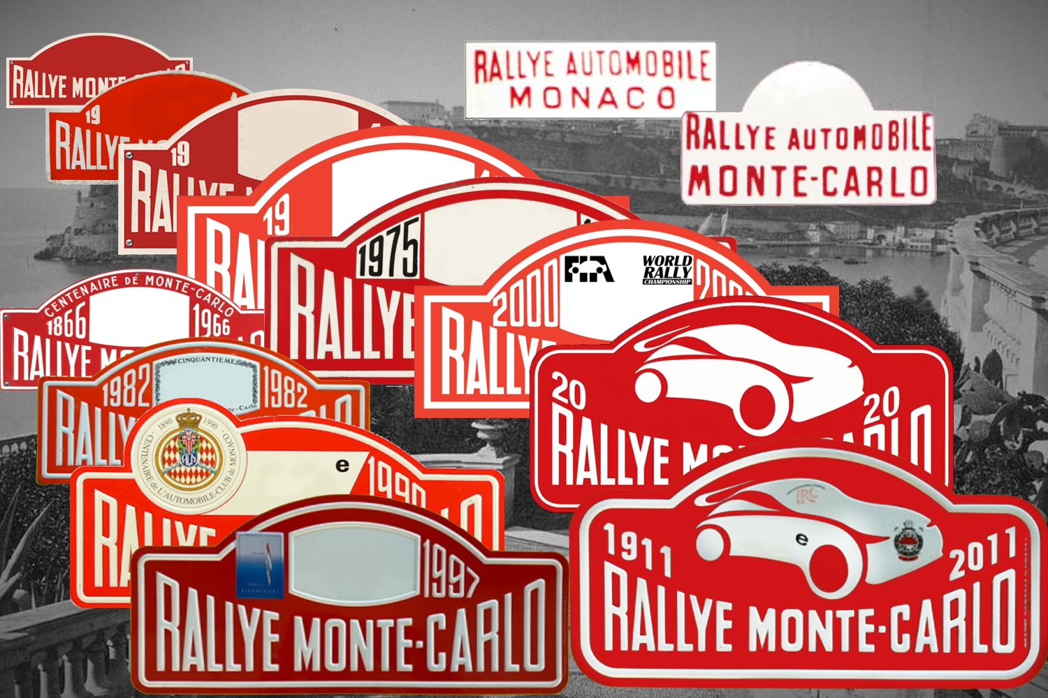 RALLYE MONTE-CARLO PLATES