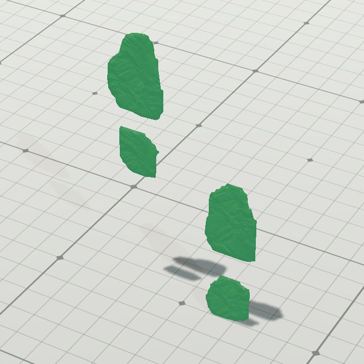 Green slime shoe pair (vert)