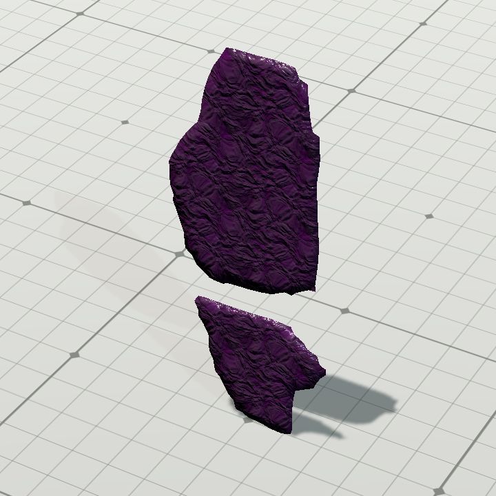 Purple goo shoe single (vert)