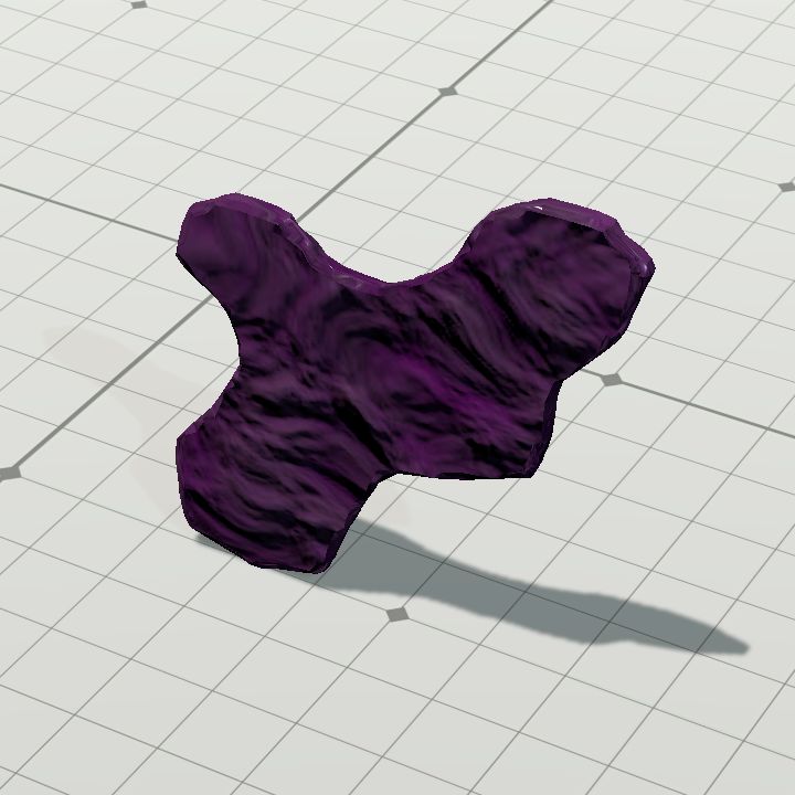 Purple goo splodge 5 (vert)