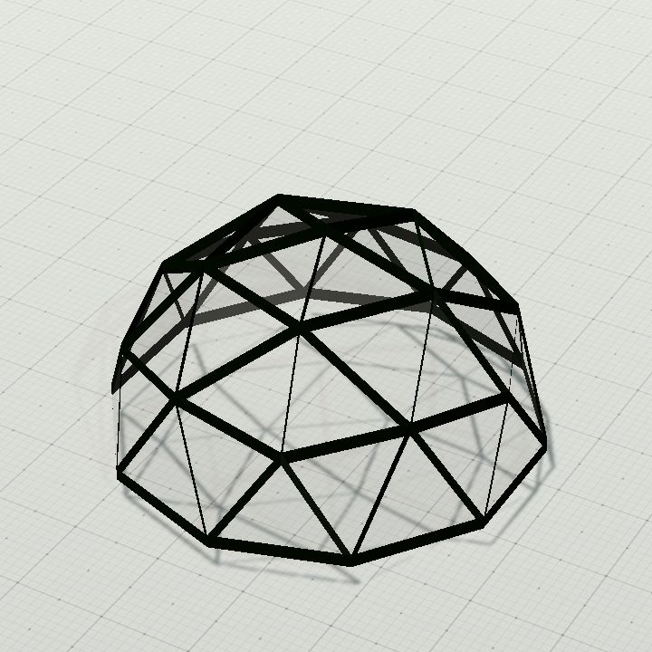 Rotating glass biodome / skybox