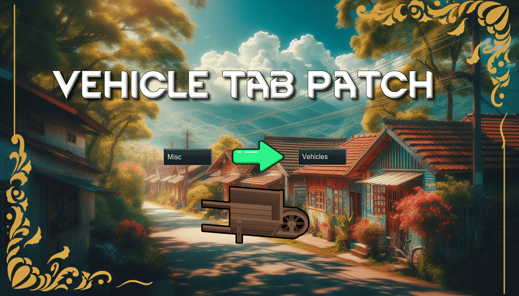 Vehicle Tab Patch