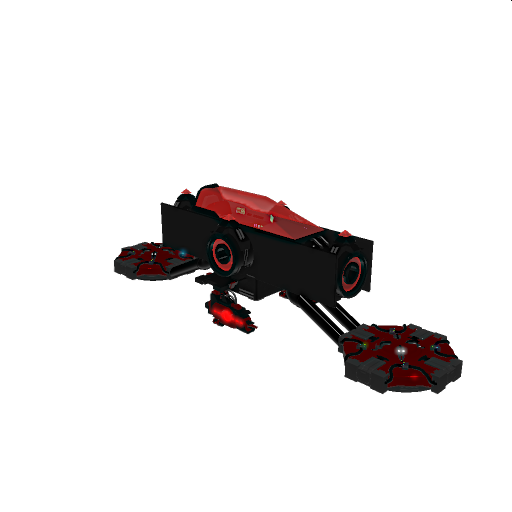 Neon hover bike