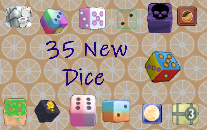 35 New Dice Designs