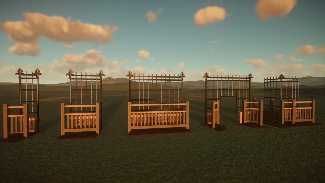 Classic Iron Cage Habitat Fences Grampers62