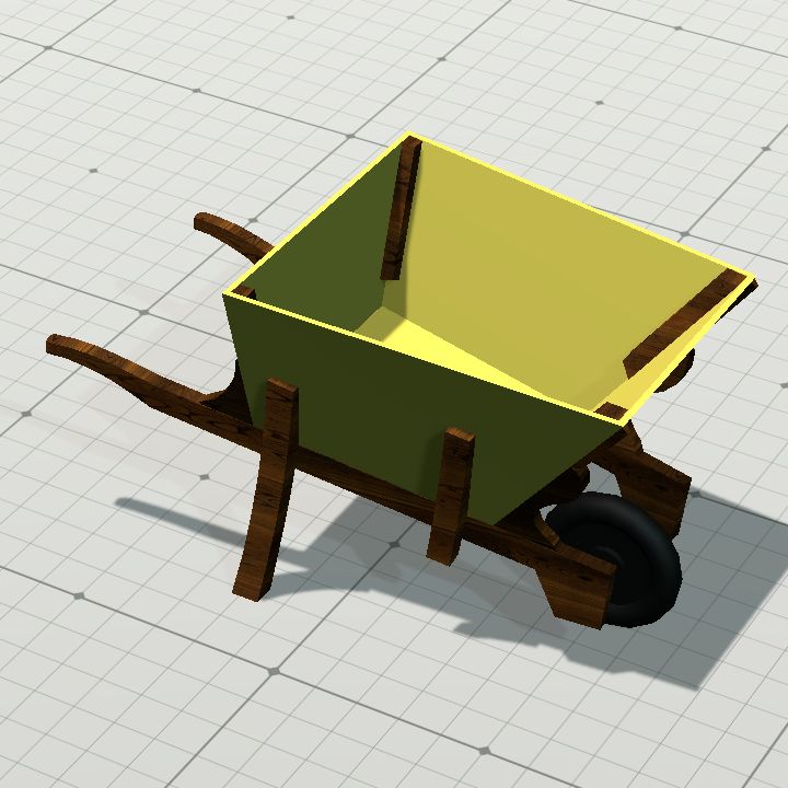 Wheelbarrow - yellow
