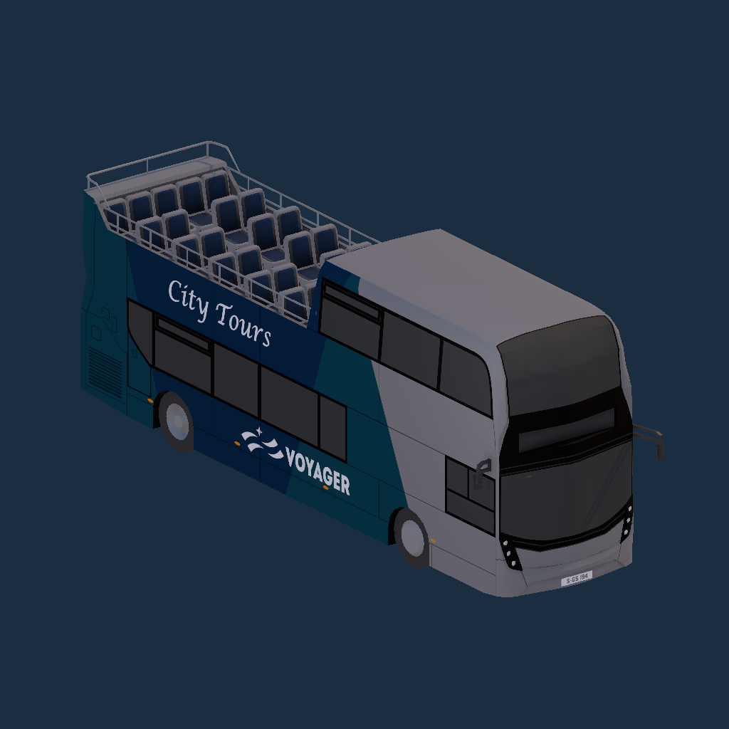 Voyager E400MMC Open Top (City Tours Branding)