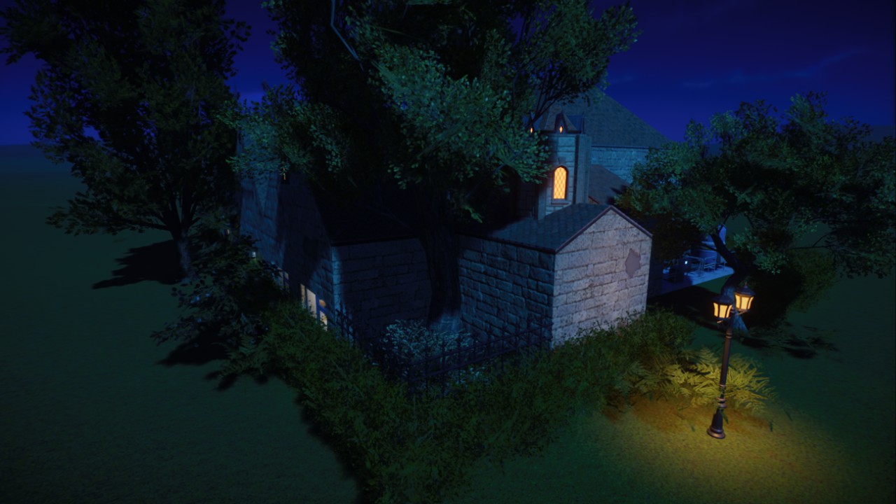 European-style Staff Buildings Street preview