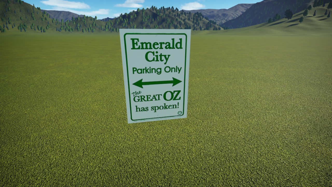 OZ-NoParkingSign