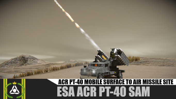 ESA ACR PT-40 Mobile SAM Platform preview