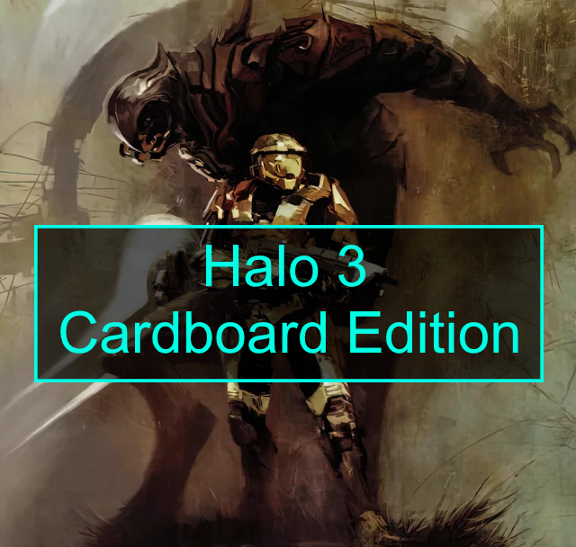 Halo 3 Cardboard Edition