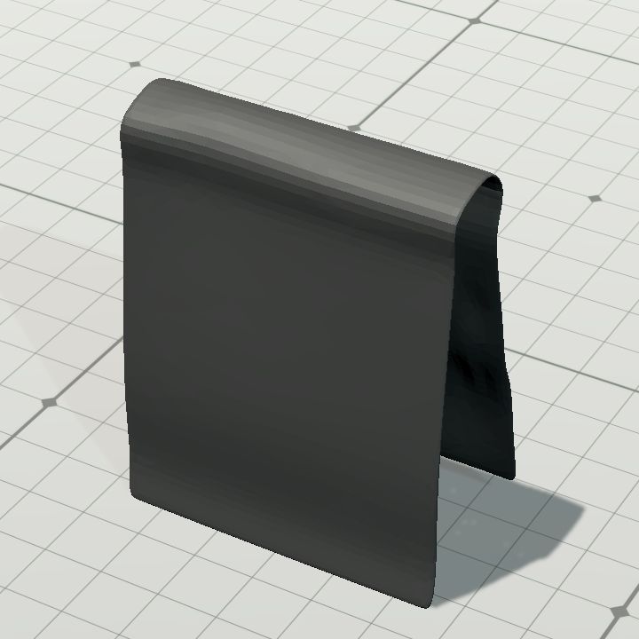 Cloth - chair back angled 1
