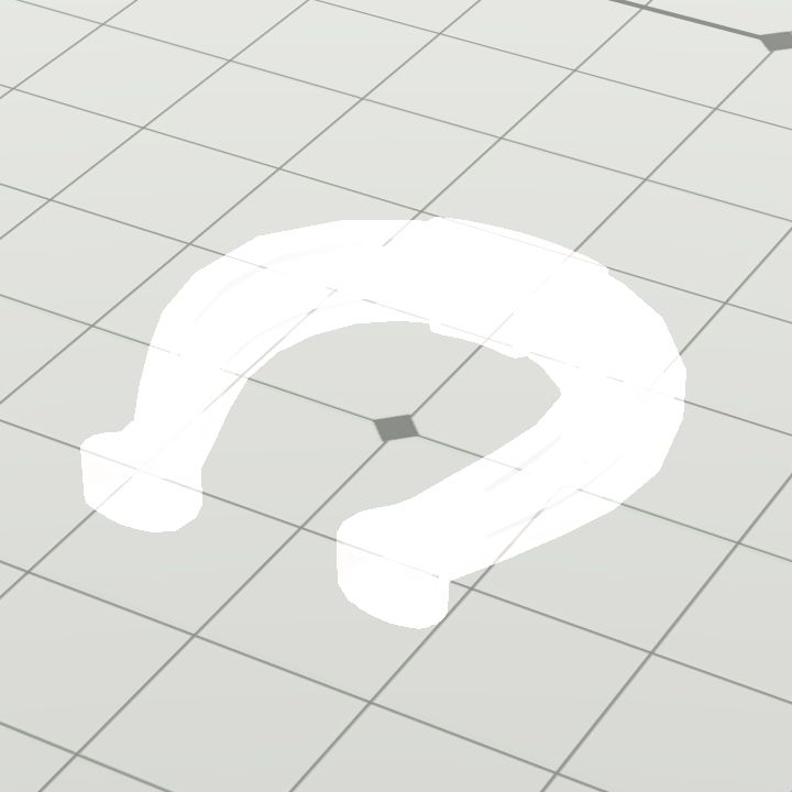 Horseshoe ghostly white