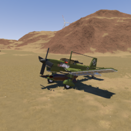 Junkers JU-87 D-5 Sturzkampfflugzeug