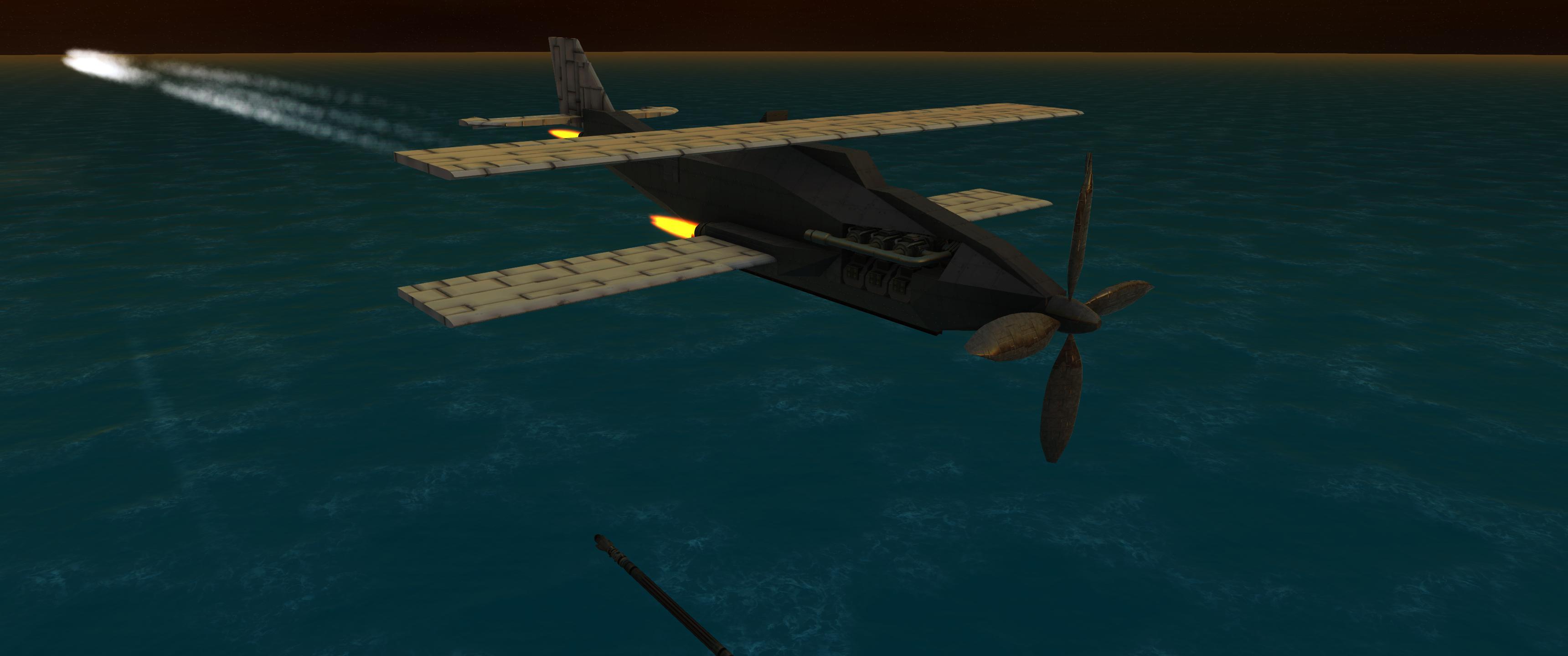 TP-4 FAIRY - Simple Biplane Torpedo Bomber - No decos