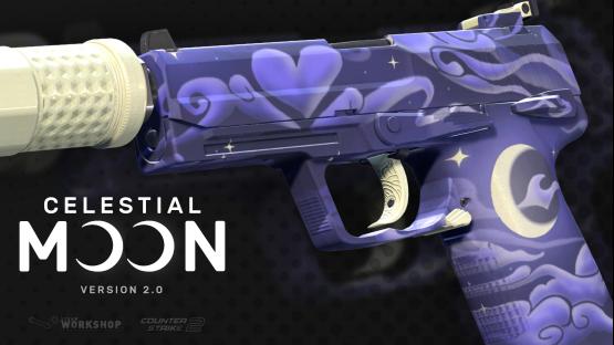 USP-S | Celestial Moon V2 (Pattern Based)