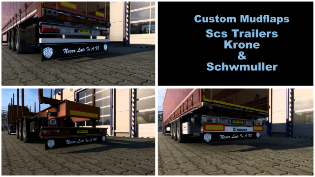 Scania Trailer Mudflaps
