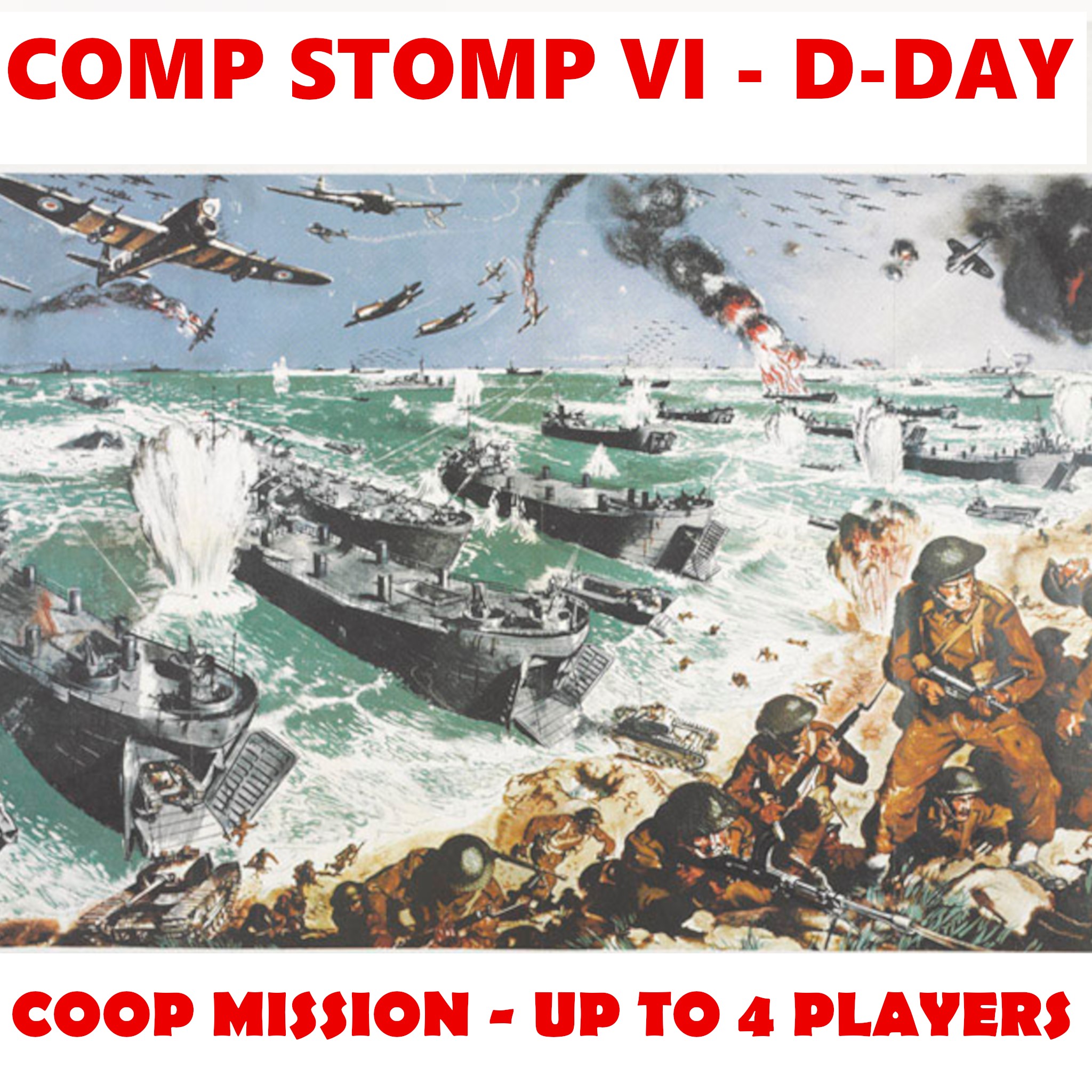 (4) COMP STOMP VI - D-DAY