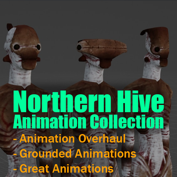 Northern Hive Race Animation Collection