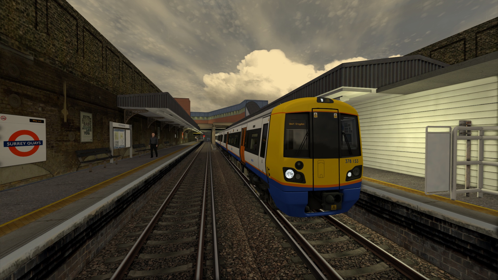 [378] 8+ 9C46: Highbury & Islington - West Croydon (TH)