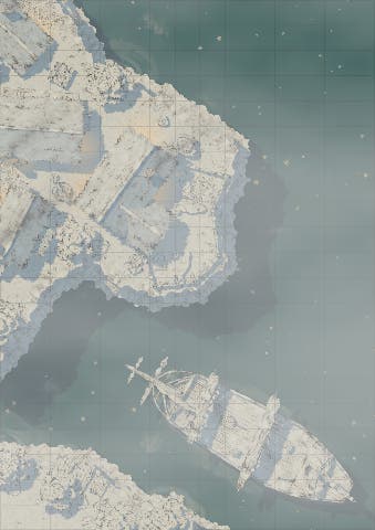 Snow cliffs