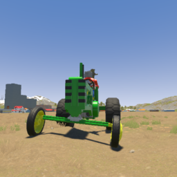 John deere A - wide front