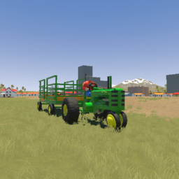 John deere A - Hay ride