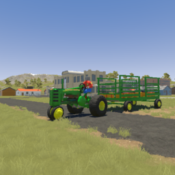 John deere B - hayride
