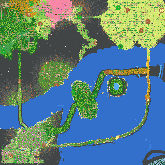 Bridge between worlds.