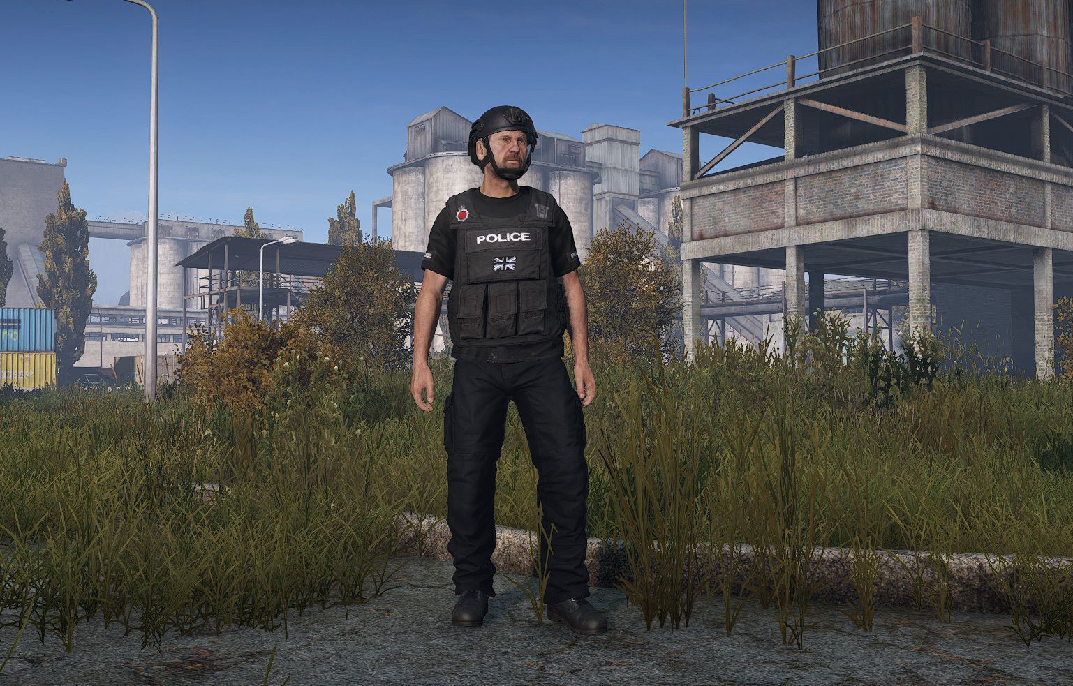 Dul's UK Police Uniform BLACK
