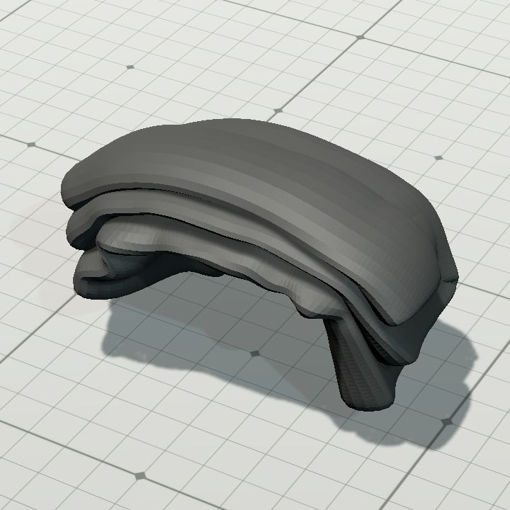 Folded Cloth STL 4