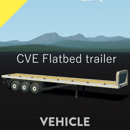 CVE Flatbed trailer preview