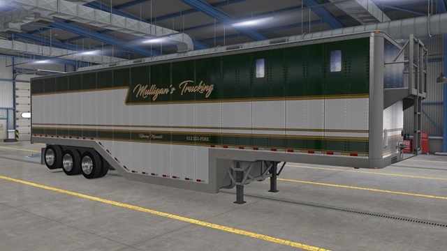 Mulligan's Trucking Skin for the SCS Chip Van. All Versions
