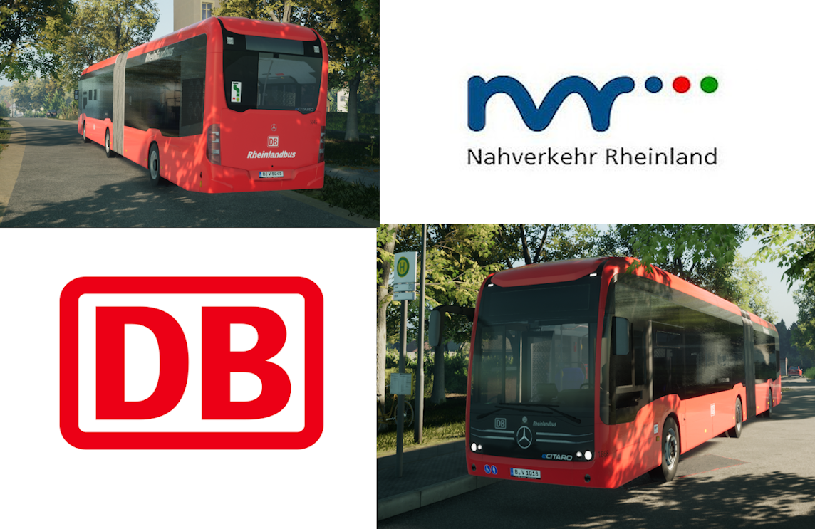DB Regio Bus Rheinland ( Ecitaro alle Varianten )