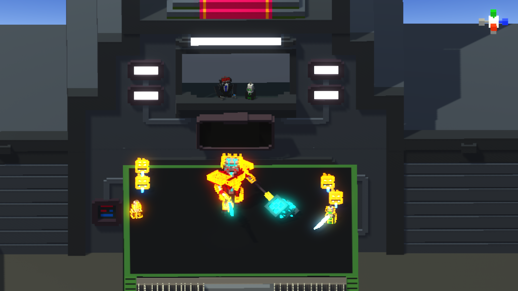 Green Death Cube