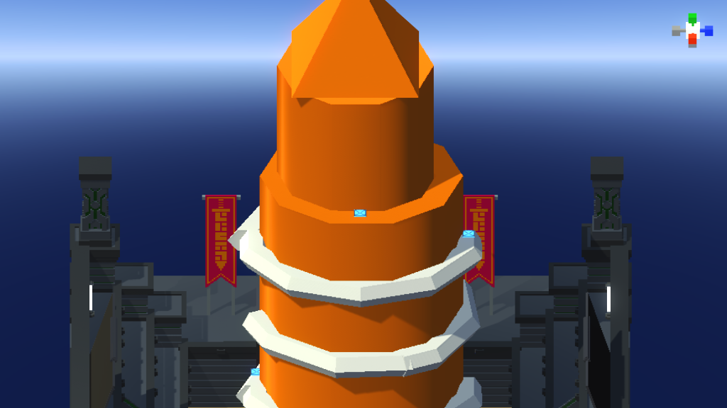 Giant Orange Tower