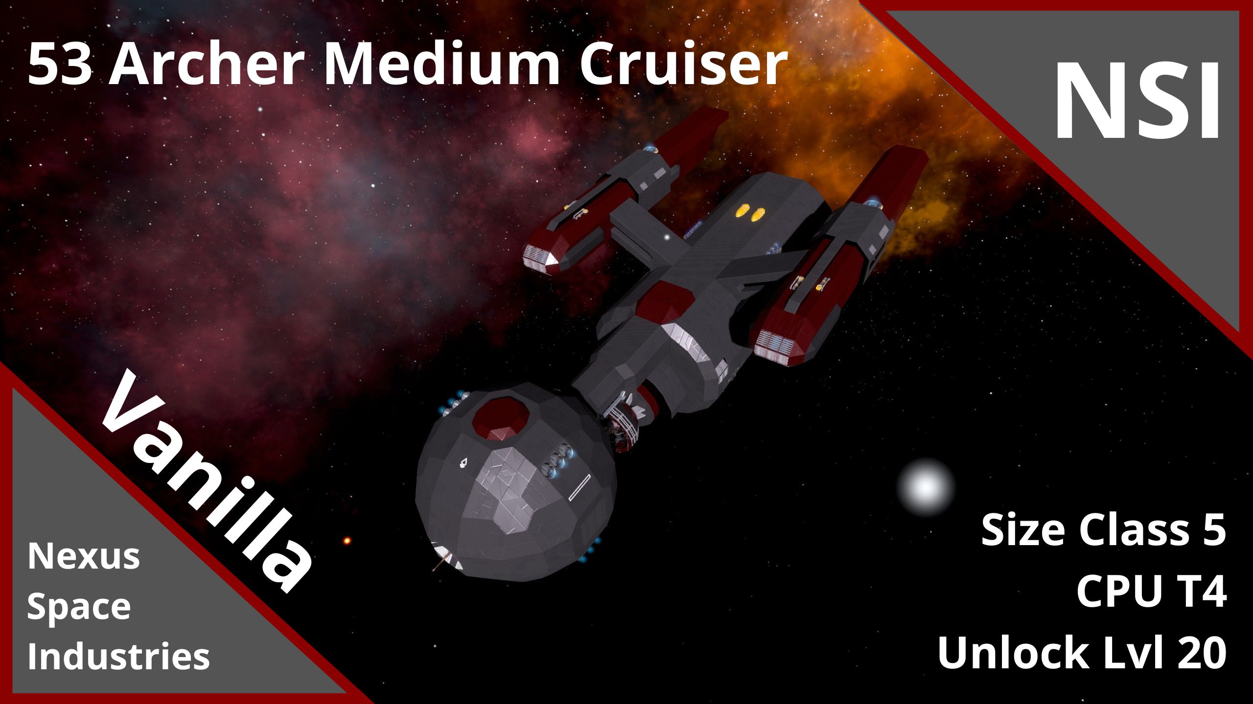 53 Archer Medium Cruiser (Vanilla)