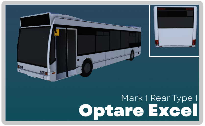Optare Excel MK1 Rollerblind