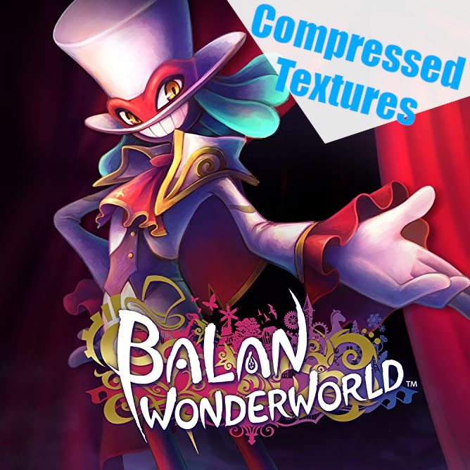 Balan Wonderworld - Main/Story Characters (Compressed Textures) preview
