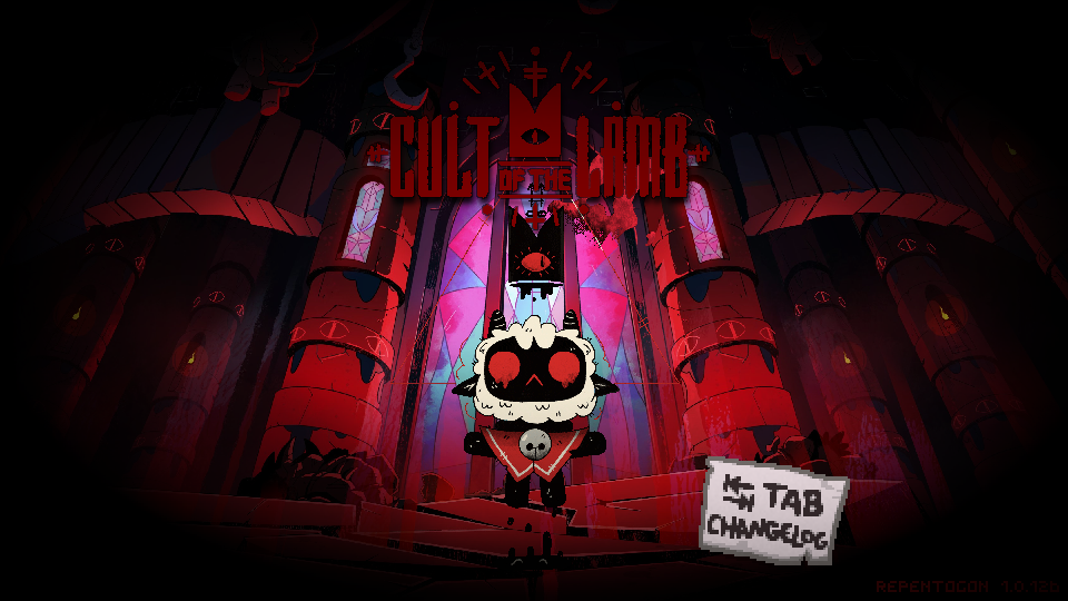 Cult of The Lamb Title Menu