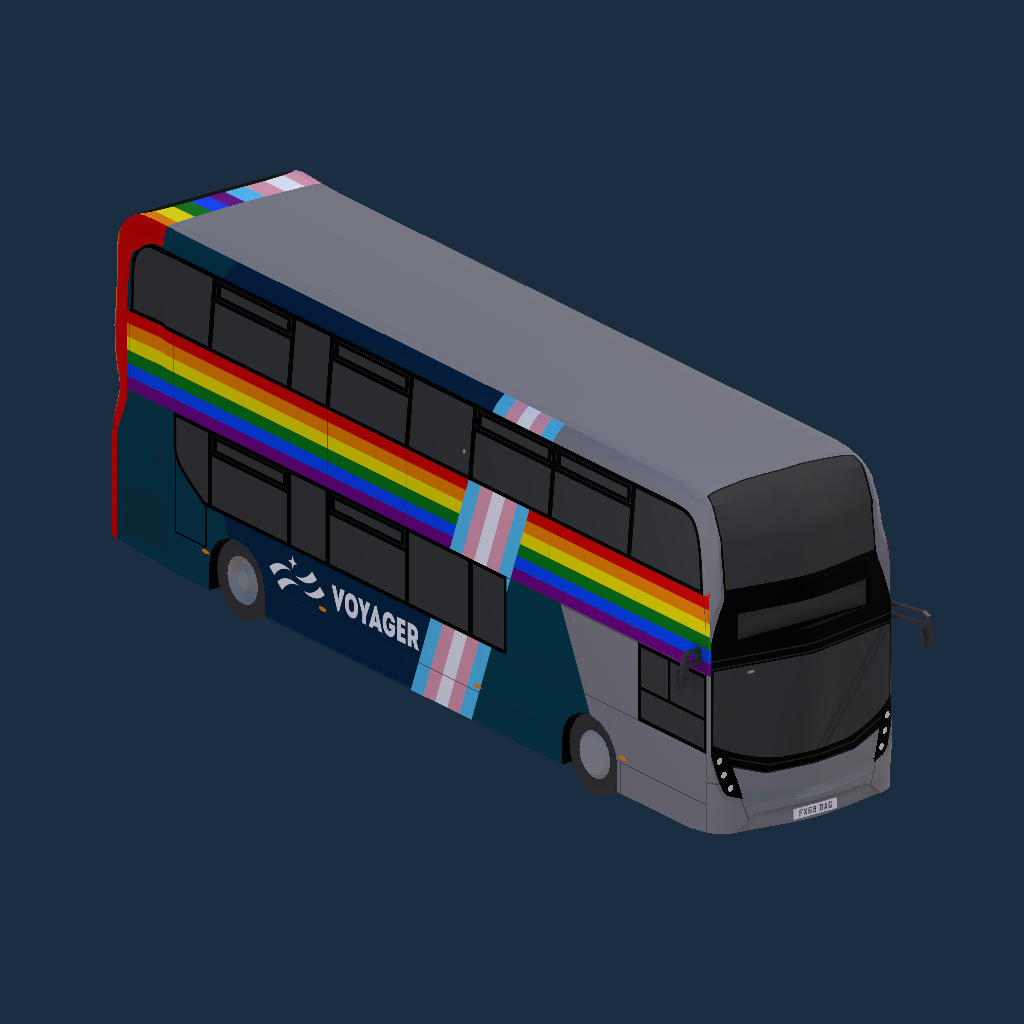 Voyager E400MMC 11.5M Pride Livery