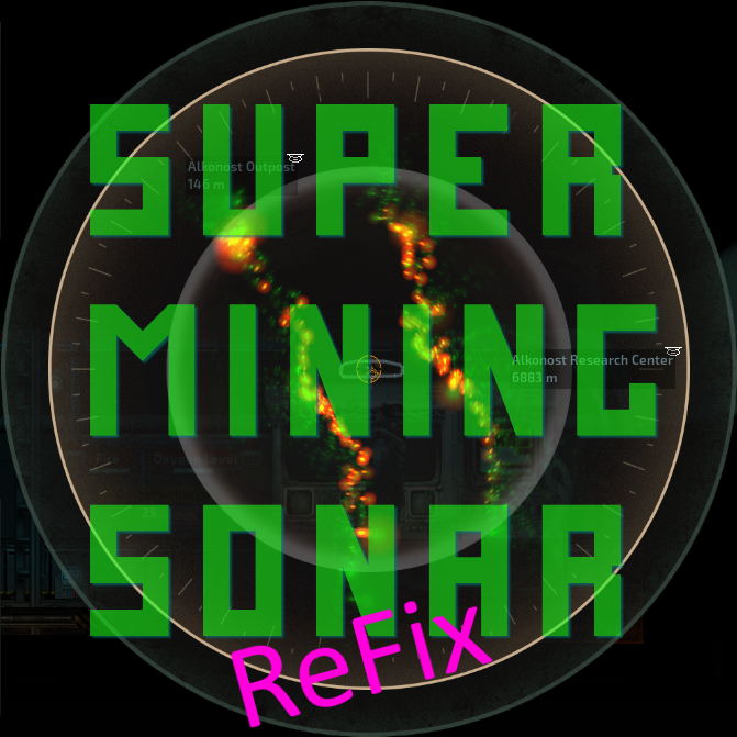 Super Mining Sonar ReFix – Barotrauma Mod