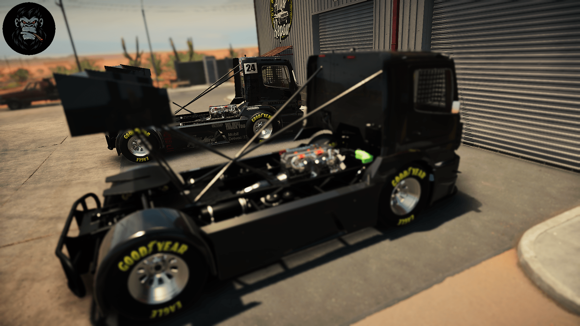 Mercedes Benz Actros Racetruck