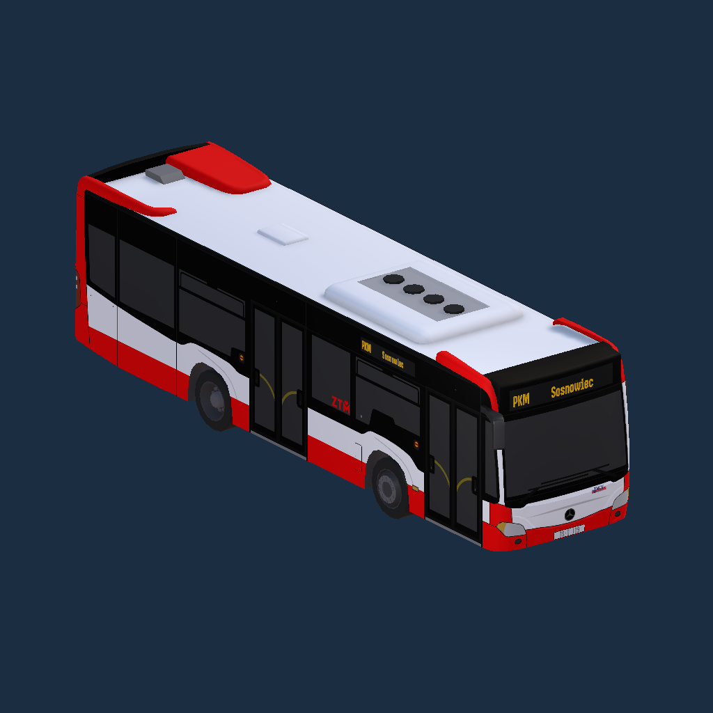 MB C2 K - PKM Sosnowiec (wersja 2-drzwiowa 2020)
