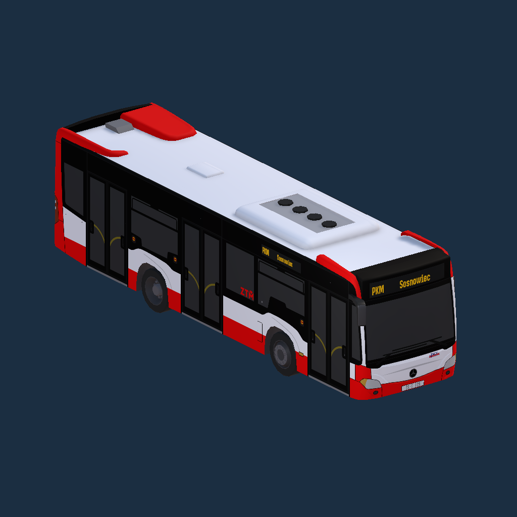 MB C2 K - PKM Sosnowiec (wersja 3-drzwiowa 2020)
