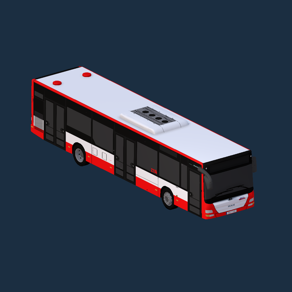 Sosnowiec - MAN Lion's City Ü (A20) EURO6 3-Türer