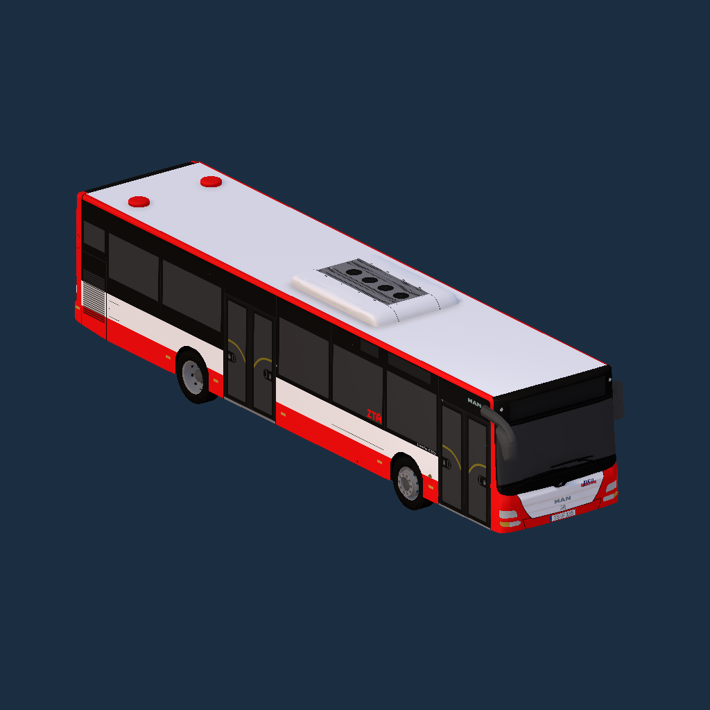 Sosnowiec - MAN Lion's City (A21) EURO5 2-Türer