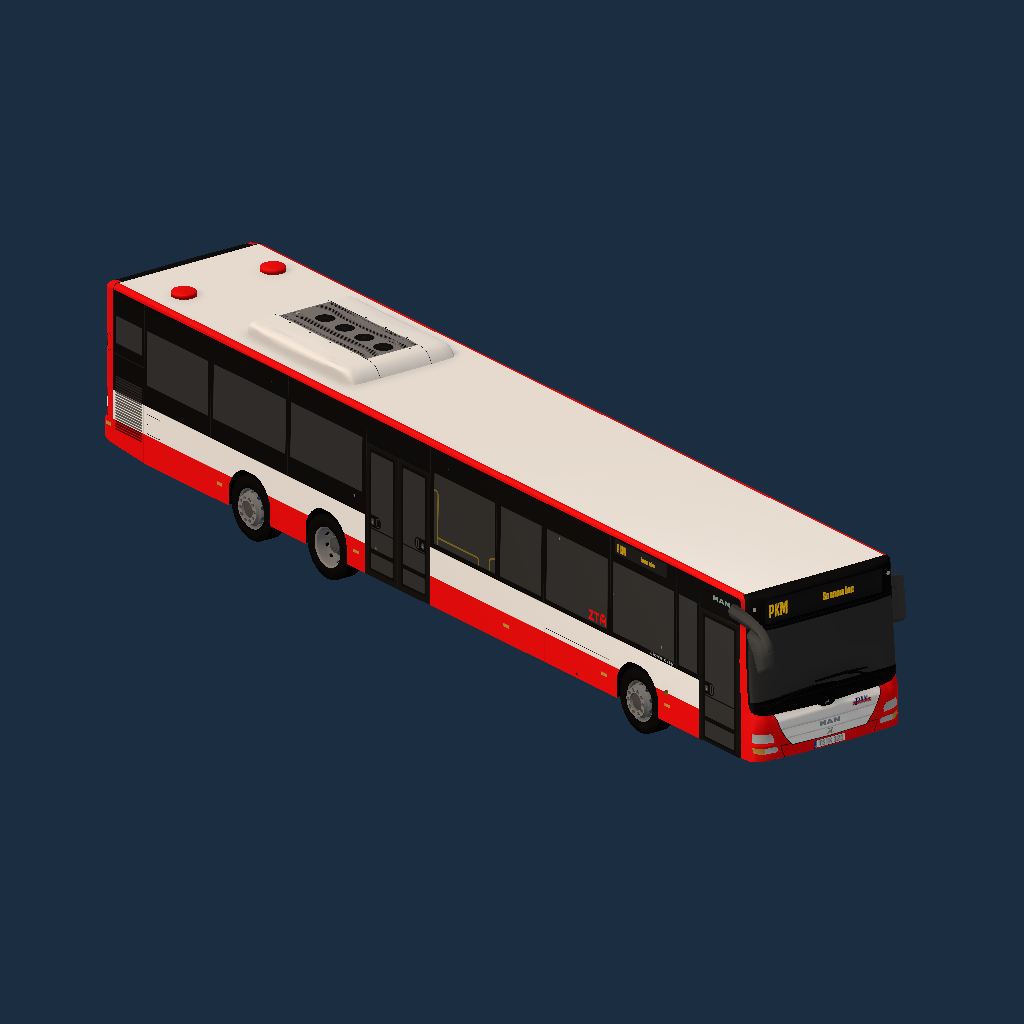 Sosnowiec - MAN Lion's City ÜLL (A25) EURO 5 2-Türer v2