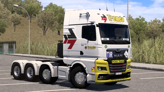 TREMÉA MAN TG3 TGX BY RODONITCHO MODS 1.0 1.50 1.57 04 01 2025